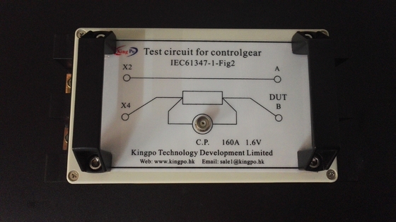 Circuit d'essai de la figure 3 du CEI 61347-1-2012 pour Controlgear/matériel essai de lumière
