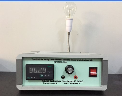 IEC62560-1 circuit d'essai du schéma 8 pour la lampe de Non-Dimmable au rhéostat ou au commutateur électronique