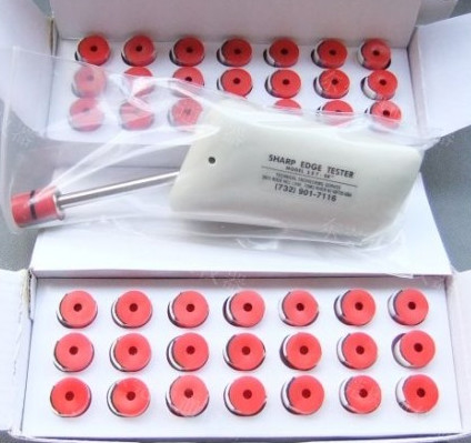 Appareil de contrôle de tranchant d'IEC62854 UL1439 pour l'abrasion d'éraflure avec 21 kits de chapeau de bande