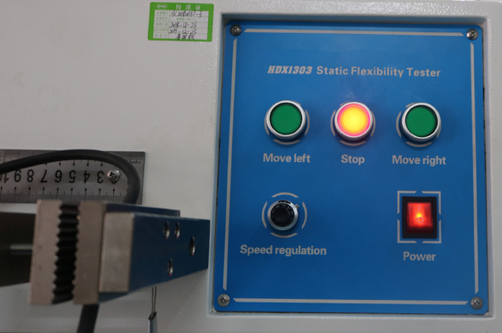 IEC60245-1 appareil de contrôle de flexibilité de charge statique de la clause 3,2 pour des câbles d'électrode de soudure à l'arc et des câbles d'ascenseur