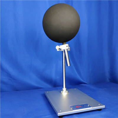 Sphère en bois peinte noire mate - diamètre IEC60335-2-23 de 200mm