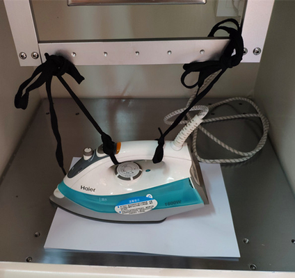 IEC60335-2-3 Clause 21.101 Testeur de chute de fer électrique / essai de durabilité de sécurité du fer électrique