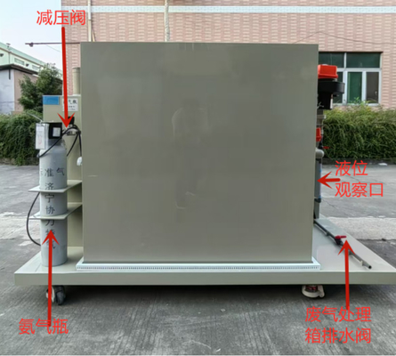 IEC60335-2-84 Chambre d'essai pour l'ammoniac et l'acide chlorhydrique
