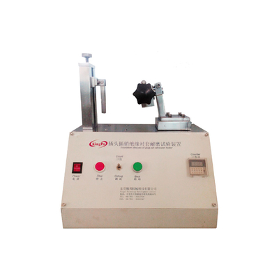 IEC60884 appareil de contrôle de prise de prise de douilles d'isolation de boulon du schéma 28 pour l'essai de résistance à l'abrasion