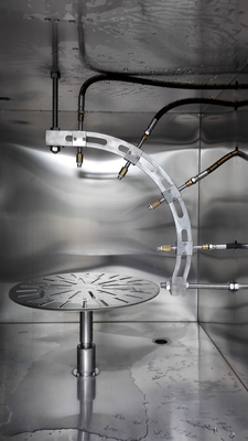 Chambre IPX9K d'essai de jet d'eau de la haute température ISO20653 et de la pression